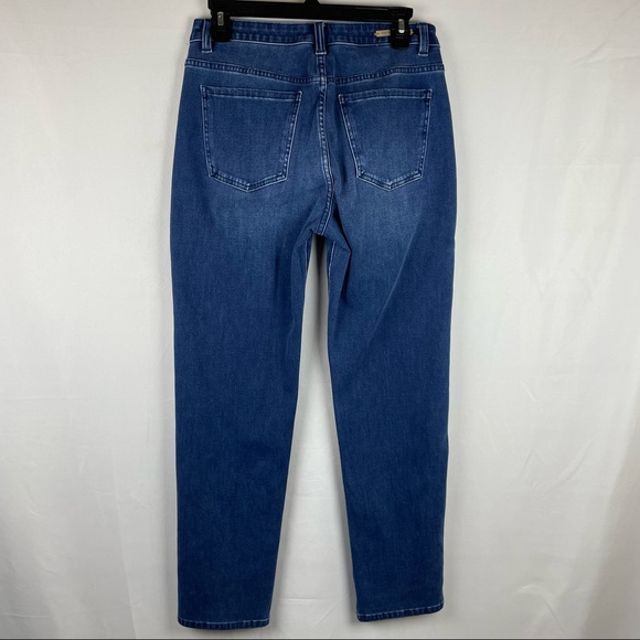 Soft surrounding mom jeans slim cut size 4 - Picture 2 of 6